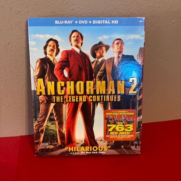 Blu-ray dvd Anchorman 2 - Picture 1 of 5
